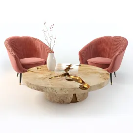 Empire center table